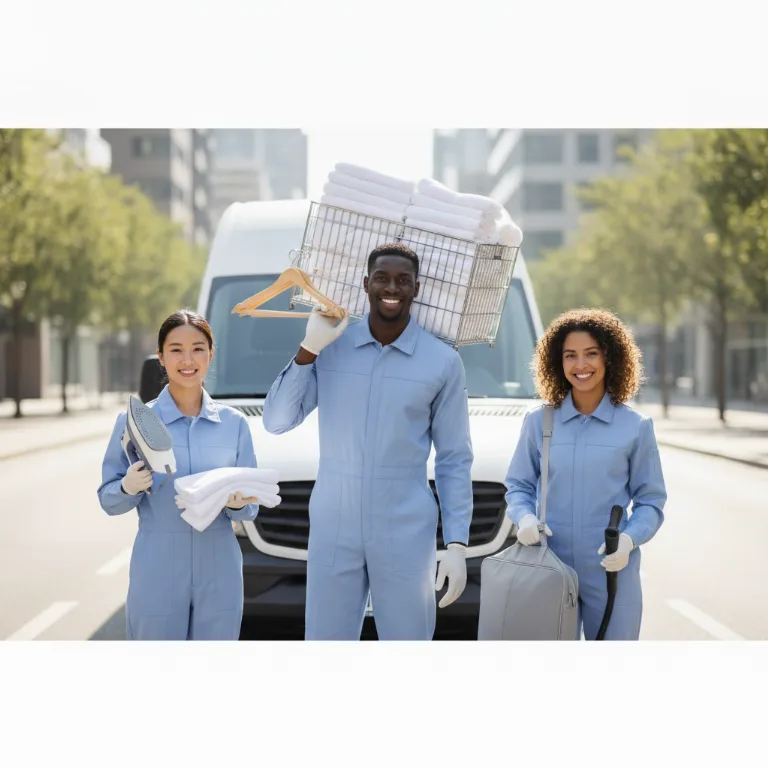 Luxury Laundry team in Swansea